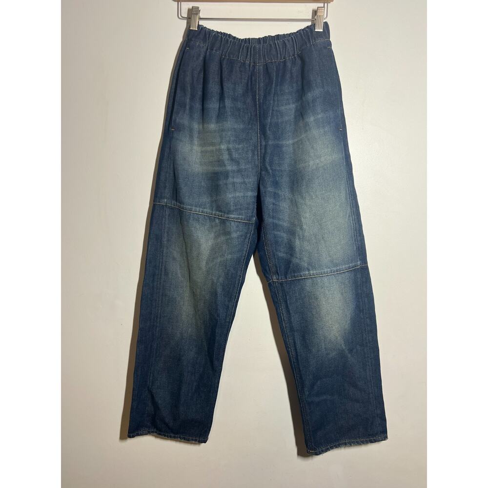 MM6 Maison Margiela EUC Elastic Waist Denim Jeans Size 38 2 US XS 26" Inseam